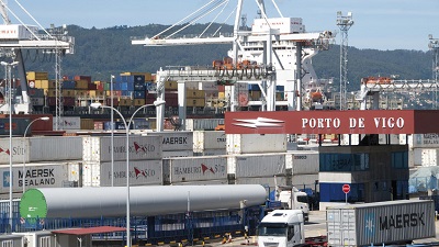 El Puerto de Vigo gestionó 12.470 toneladas de mercancías por ferrocarril en 2021